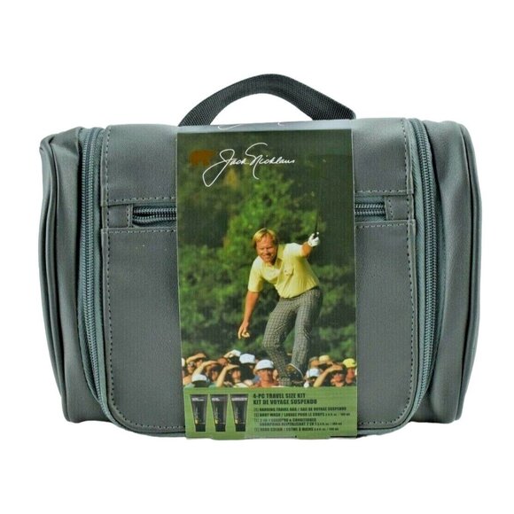Shalom International Other - Shalom Jack Nicklaus 4 Piece Travel Size Kit Hanging Toiletries Bag New